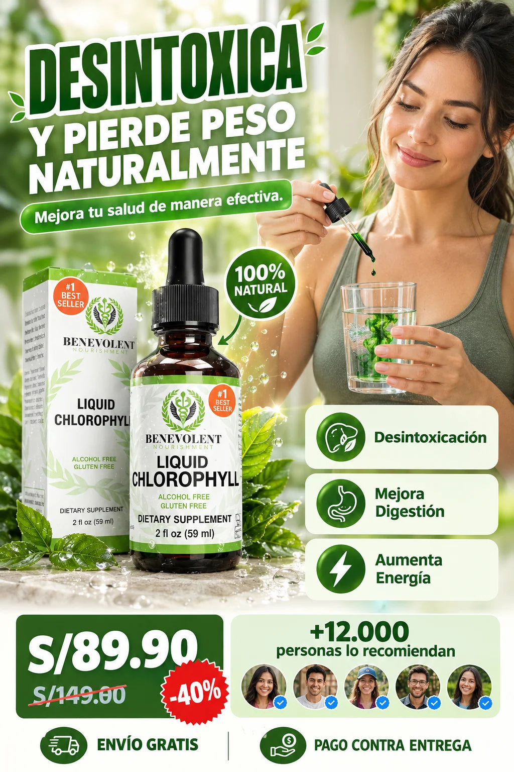 Clorofila Liquida Detox