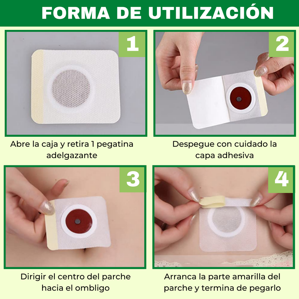 PARCHES DETOX + ACELERADOR DE METABOLISMO CON FÓRMULA NATURAL - FITYOU™️