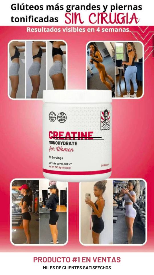 Creatina Monohydratada GlutePro®”
