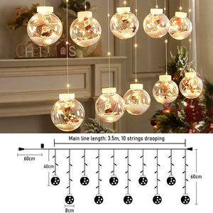 🎄🎅 LUCES LED ESFÉRICAS NAVIDEÑAS 🎅🎄