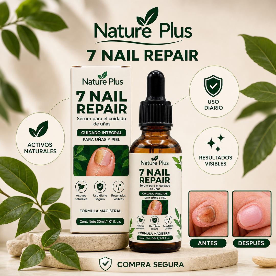 7 NAIL REPAIR – Sérum Reparador de Uñas Tea Tree Ginger para Uñas (30ml)