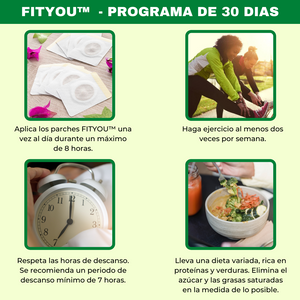 PARCHES DETOX + ACELERADOR DE METABOLISMO CON FÓRMULA NATURAL - FITYOU™️