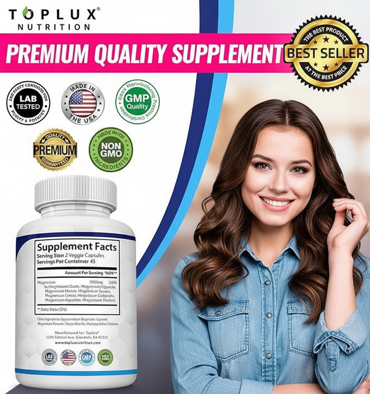 Toplux® Magnesium Complex 8 en 1🌿