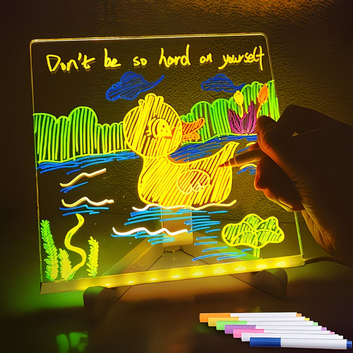 LumiArt Kids™ Pizarra de Dibujo Led magic creativo