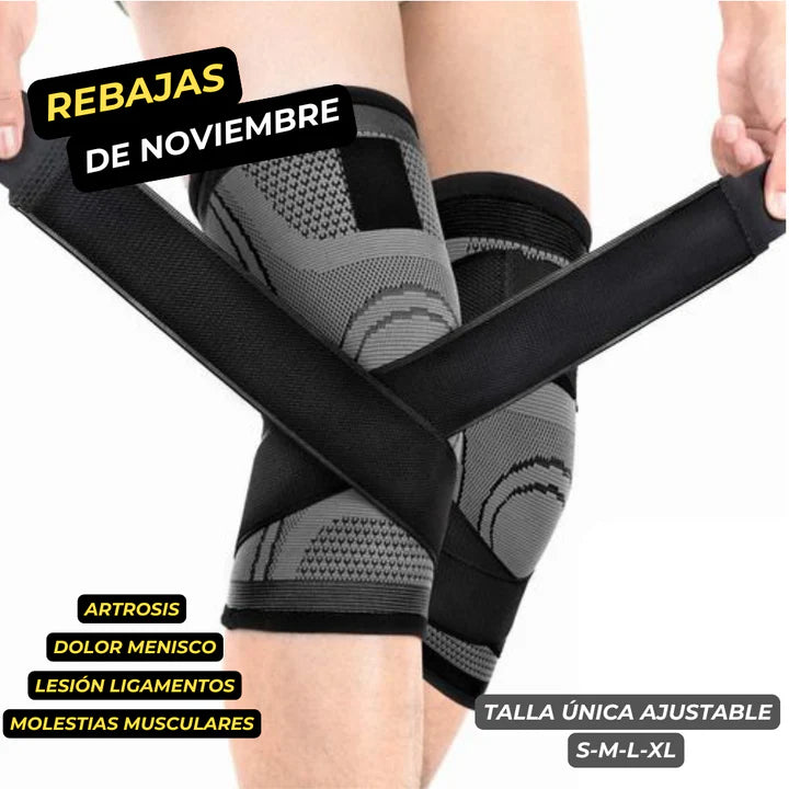 Rodillera de Compresión Ajustable PowerFlex©