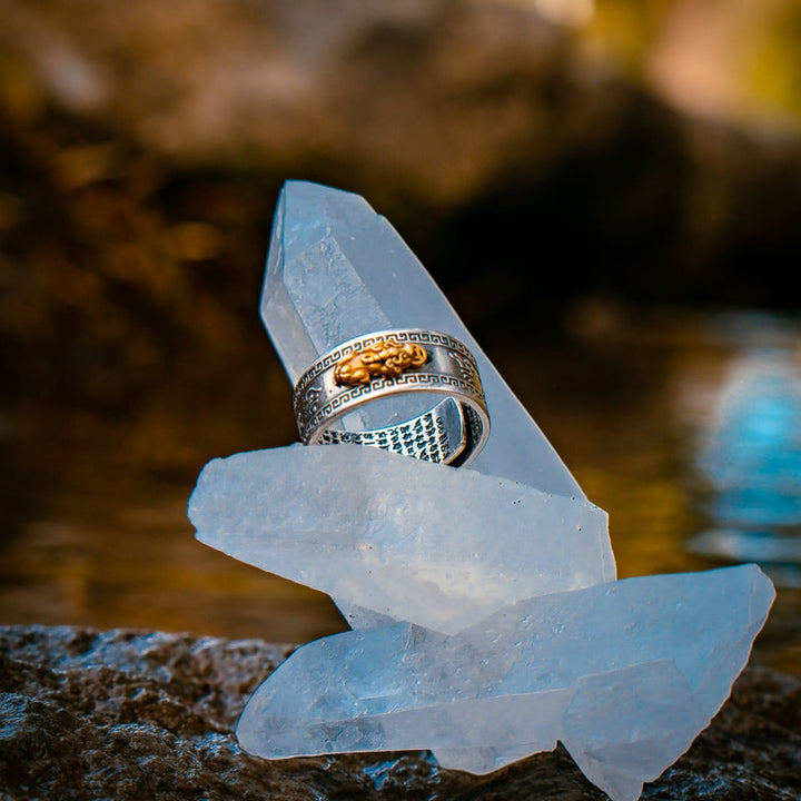 Anillo Feng Shui Pixiu de la Protección y Riqueza™