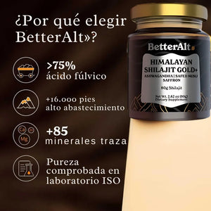 SHILAJIT - IMPORTADO© 100% Puro 💎 Fuente de Energía Vital del Himalaya