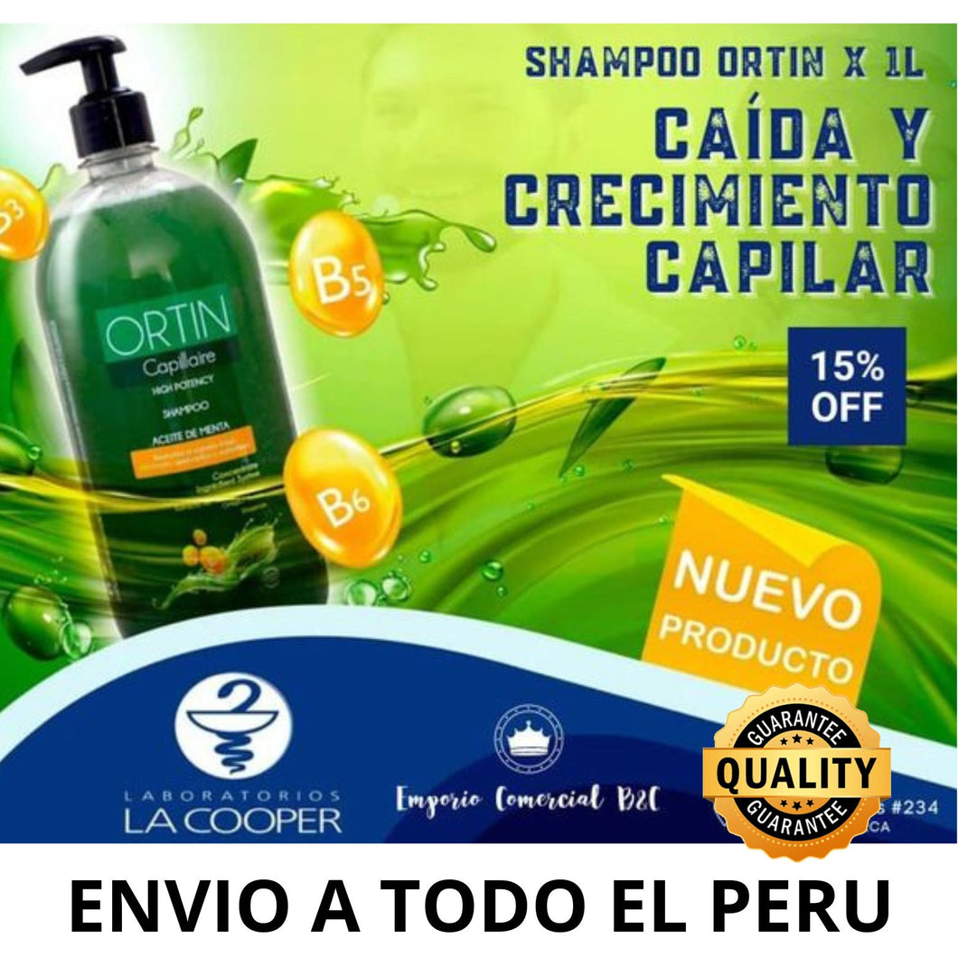 Champú Crecepelo Ortin-Capillaire