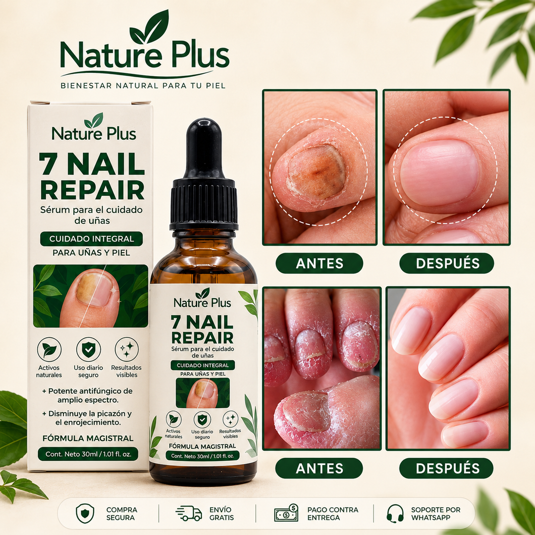 7 NAIL REPAIR – Sérum Reparador de Uñas Tea Tree Ginger para Uñas (30ml)