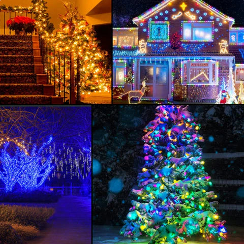 LUCES NAVIDEÑAS LED RGB PRO A PRUEBA AGUA