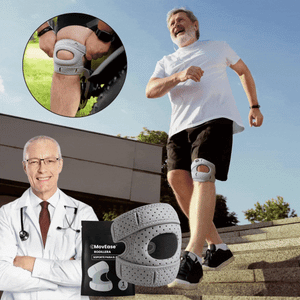 Soporte de Rodilla MovEase™ Elimina la Causa Raíz del Dolor de Rodilla!