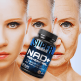 NAD+ Resveratrol - Cápsulas de Reparación Celular Antienvejecimiento y +Energía (120 Cápsulas) SuperHuman™