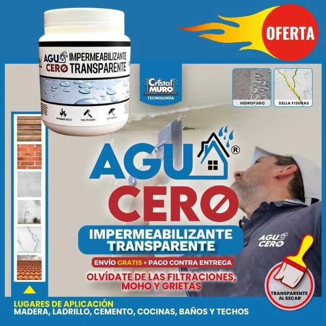 Lluvia Cero - Impermeabilizante Transparente PRO Premium©
