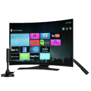 TVMax Pro™ ANTENA FULL HD 4K , Televisión Gratuita Sin límites