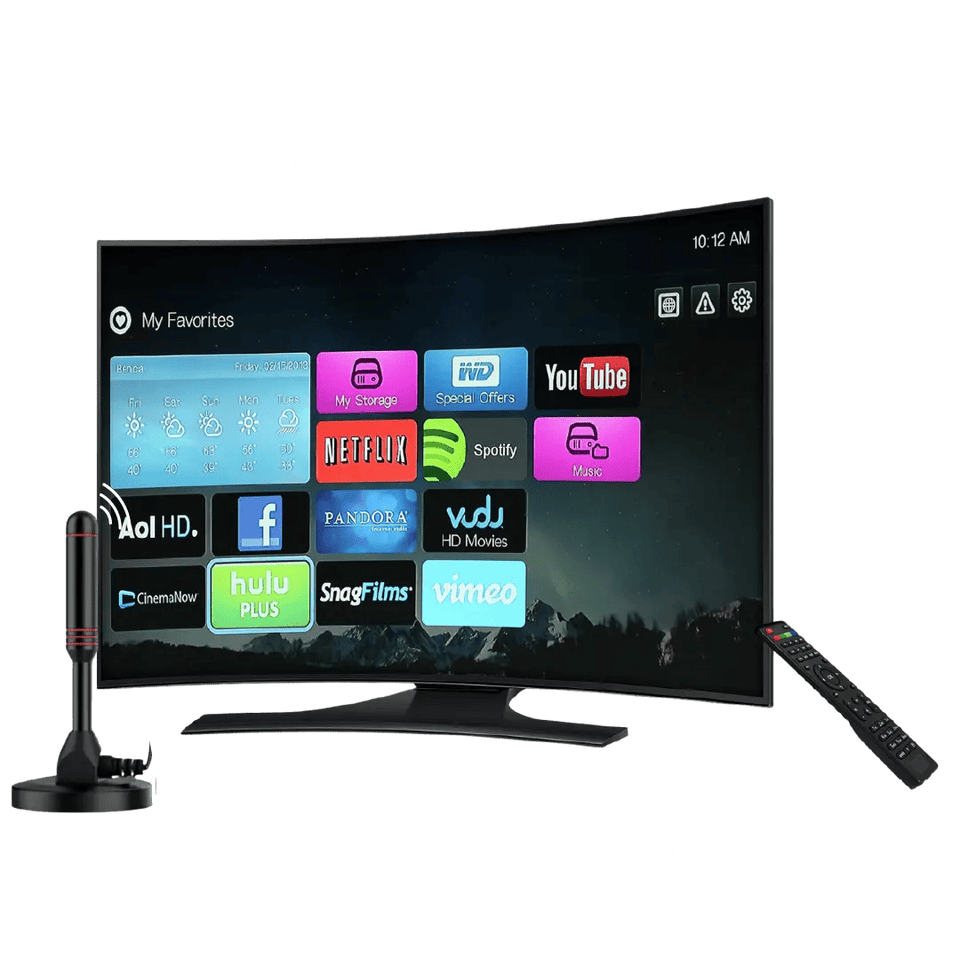 TVMax Pro™ ANTENA FULL HD 4K , Televisión Gratuita Sin límites