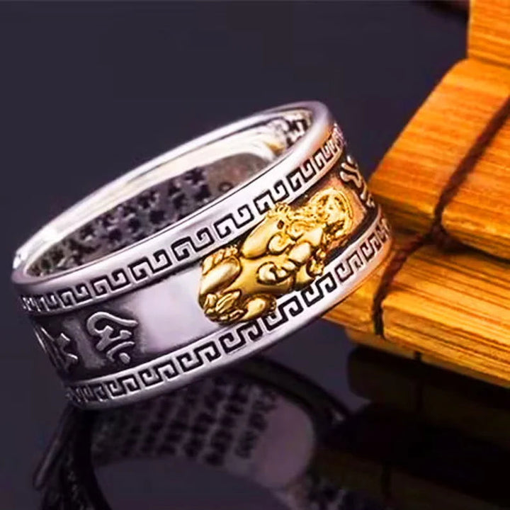 Anillo Feng Shui Pixiu de la Protección y Riqueza™