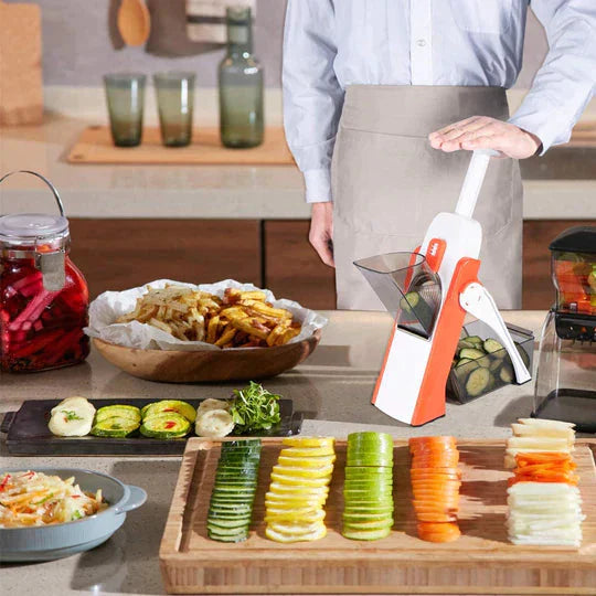 PICADOR DE VERDURAS Y FRUTAS MULTIFUNCIONAL PREMIUM