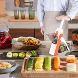 PICADOR DE VERDURAS Y FRUTAS MULTIFUNCIONAL PREMIUM