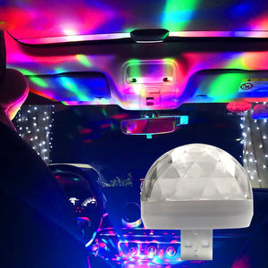 MINI PROYECTOR LUCES RGB PARA COCHE , MOTO , LAPTOP ⭐⭐⭐⭐⭐