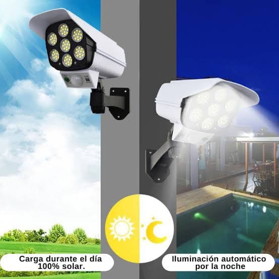 Foco Led Solar Con Sensor de Movimiento (ORIGINAL)  ⭐⭐⭐⭐⭐
