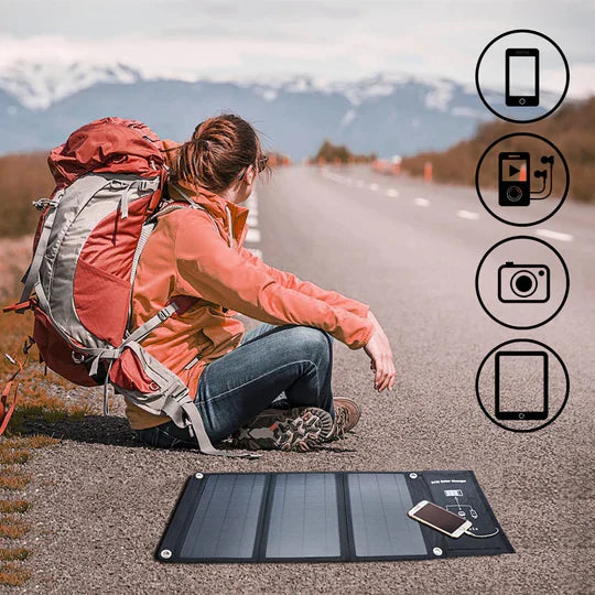 Cargador Solar Potente de 30W