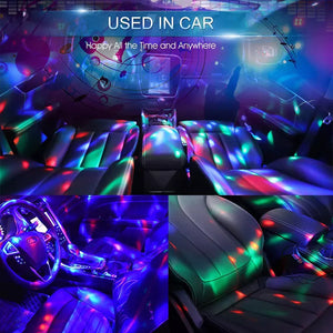 MINI PROYECTOR LUCES RGB PARA COCHE , MOTO , LAPTOP ⭐⭐⭐⭐⭐