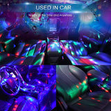MINI PROYECTOR LUCES RGB PARA COCHE , MOTO , LAPTOP ⭐⭐⭐⭐⭐