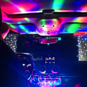 MINI PROYECTOR LUCES RGB PARA COCHE , MOTO , LAPTOP ⭐⭐⭐⭐⭐