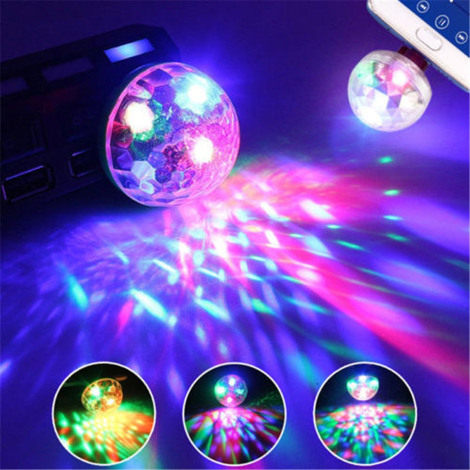 MINI PROYECTOR LUCES RGB PARA COCHE , MOTO , LAPTOP ⭐⭐⭐⭐⭐