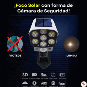 Foco Led Solar Con Sensor de Movimiento (ORIGINAL)  ⭐⭐⭐⭐⭐